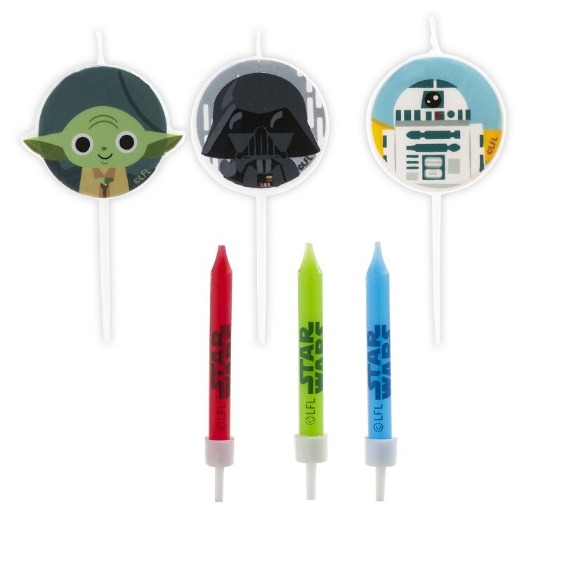 Star Wars - Taart Kaars 15 stuks
