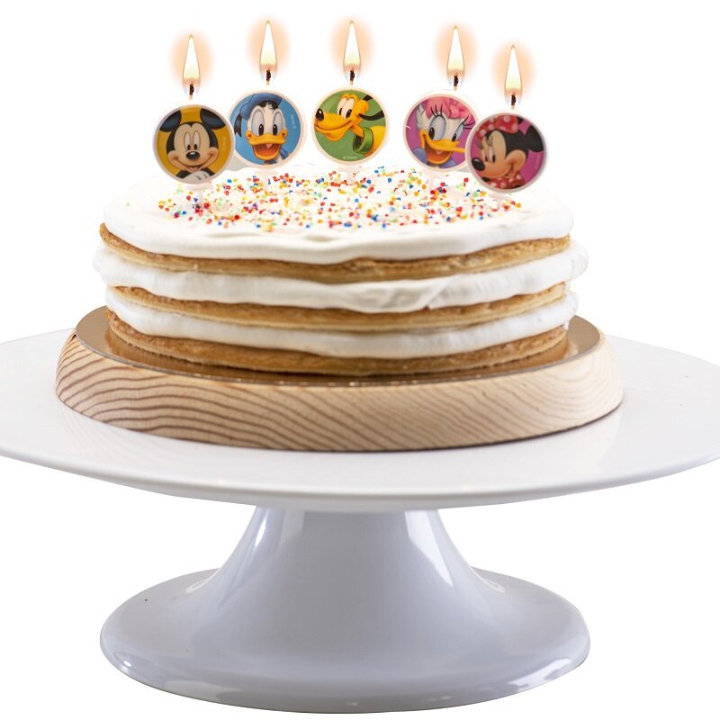 Mickey Mouse - Taartkaarsjes 5 stuks