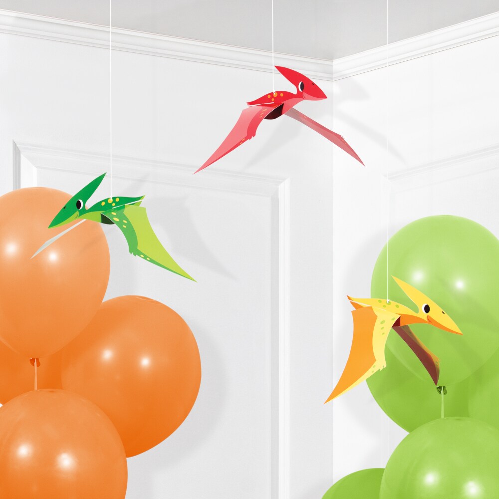 Dino Party - Hangdecoraties 3 stuks