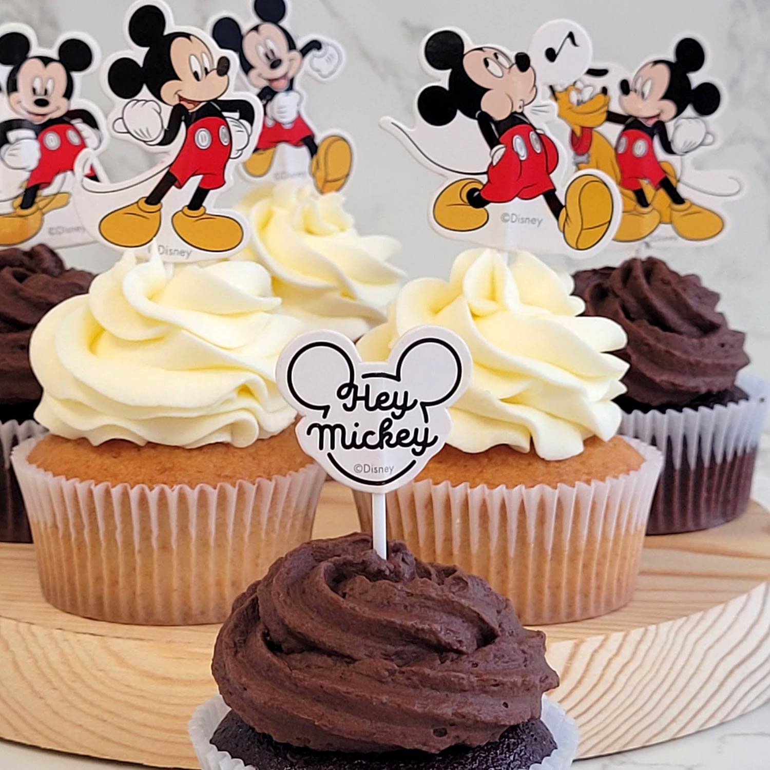 Mickey Mouse - Caketoppers 30 stuks
