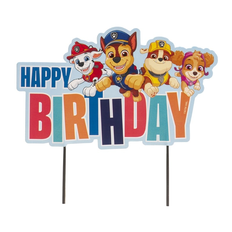 Paw Patrol - Caketopper Happy Birthday
