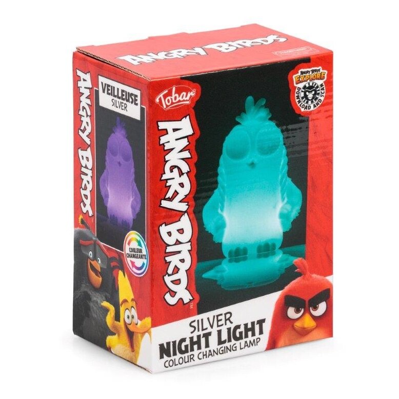 Angry Birds Silver - Kleurveranderend Nachtlampje