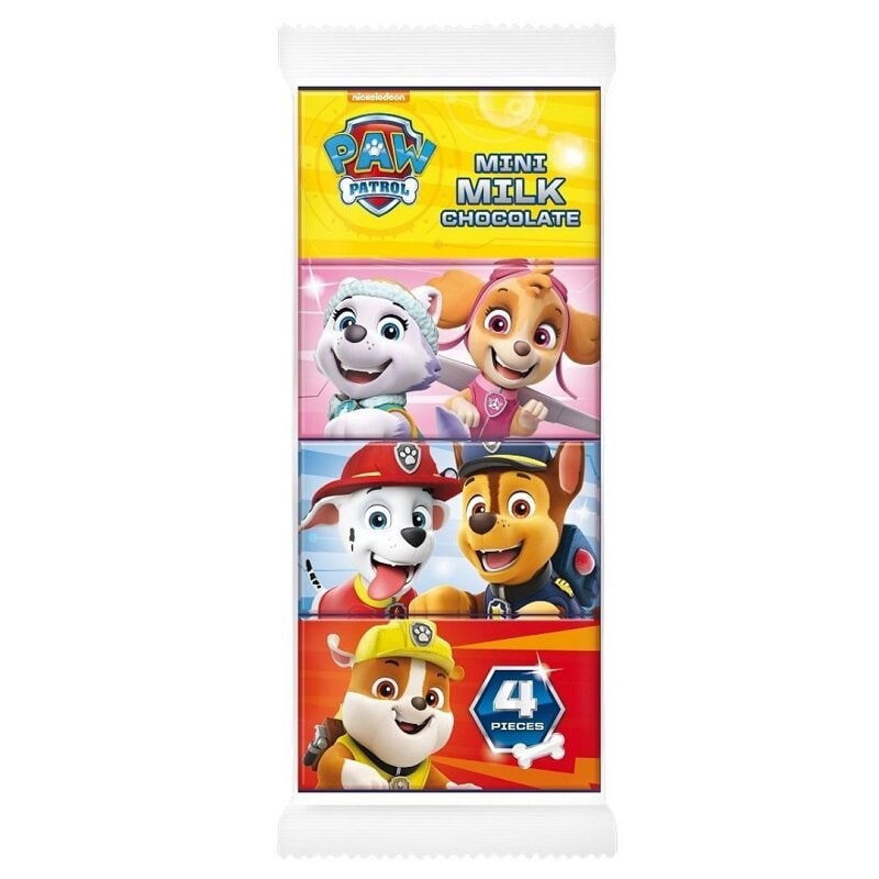 Paw Patrol Melkchocolade 4 stuks