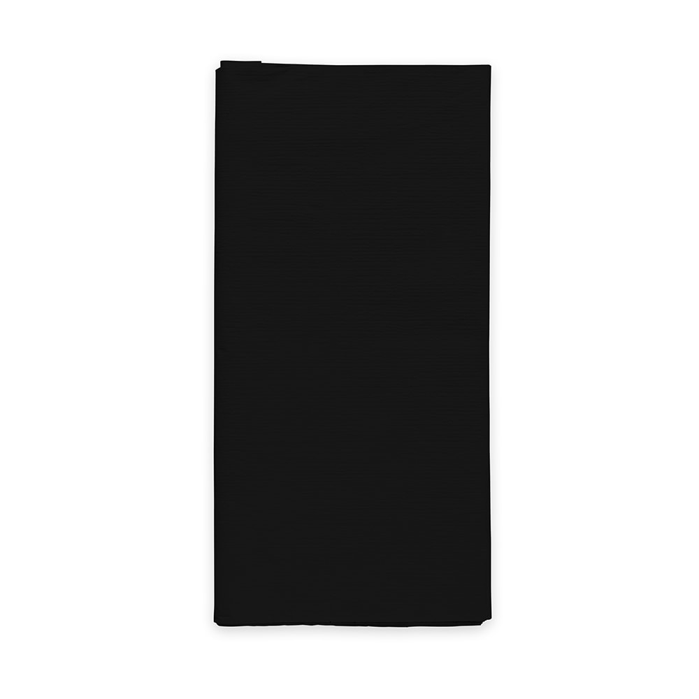 Papieren tafelkleed - Zwart 120 x 180 cm