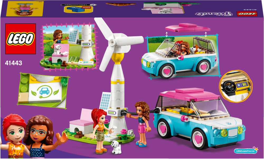 LEGO Friends - Olivia's elektrische auto 6+