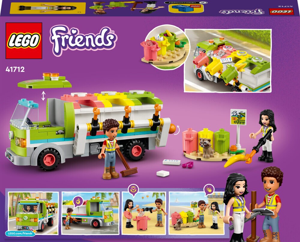 LEGO Friends - Recycle vrachtwagen 6+