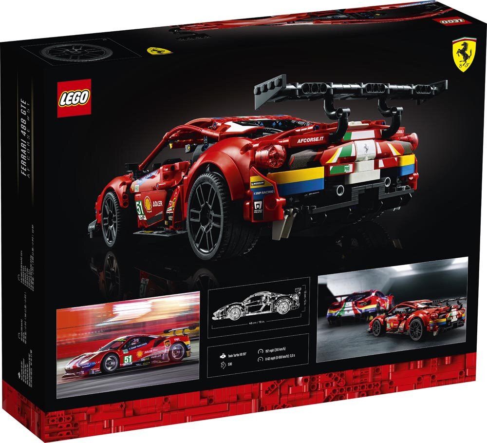 LEGO Ferrari 488 GTE AF Corse 51 18+