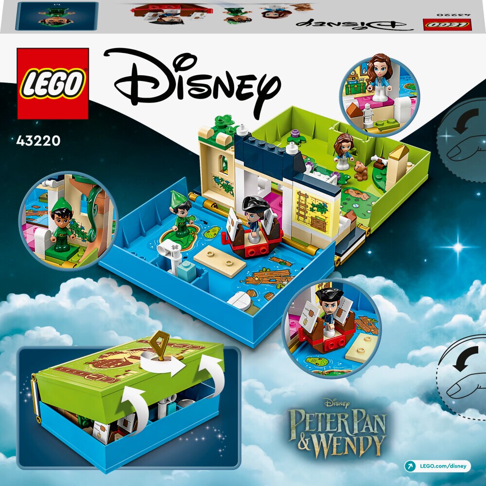 LEGO Disney - Peter Pan & Wendy's verhalenboekavontuur 5+