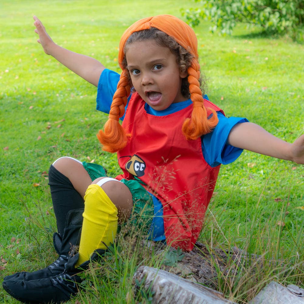 Pippi Langkous Kostuum Kind 4-6 jaar