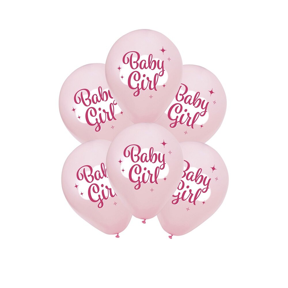 Baby Girl Ballonnen 8 stuks