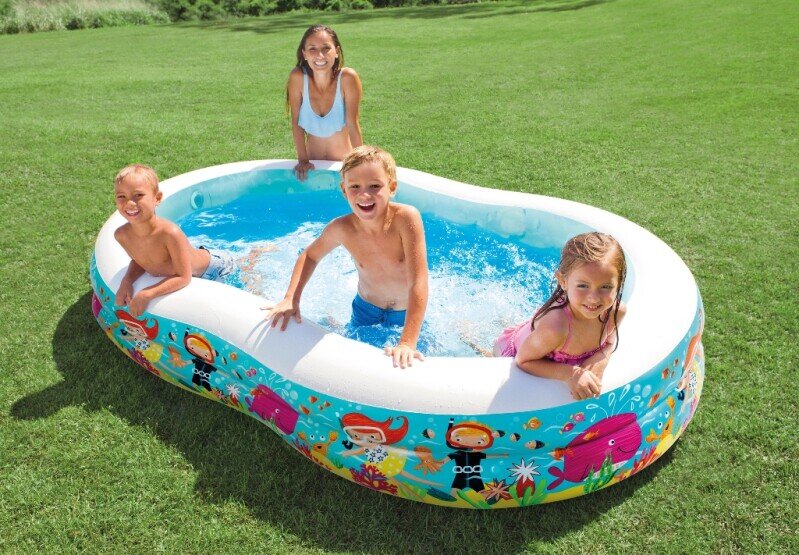 Intex Kinderbad met Snorkelmotief 262 cm