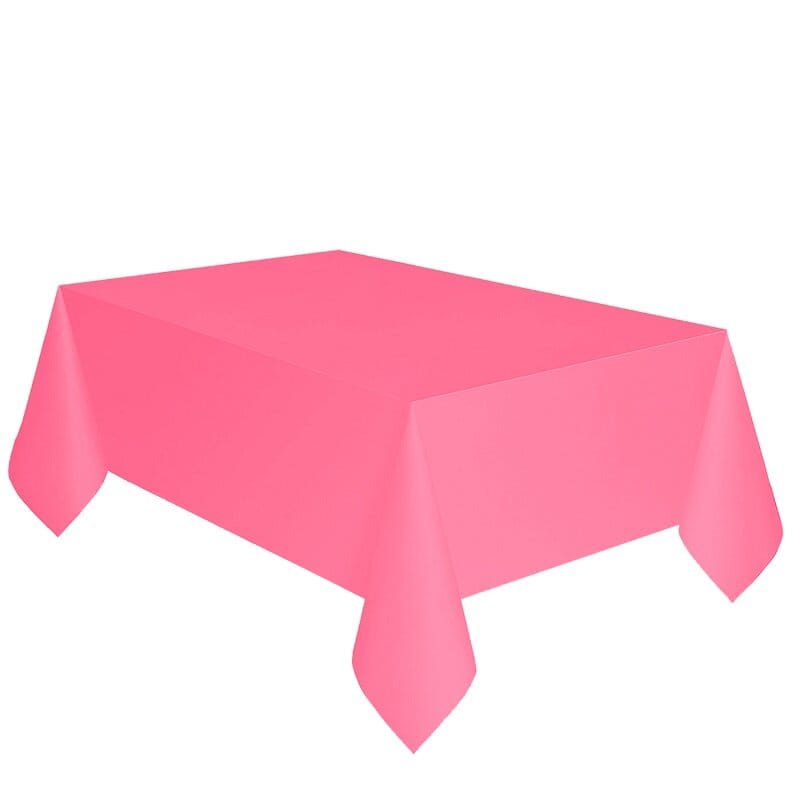 Papieren tafelkleed - Roze 137 x 274 cm