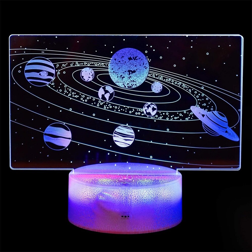 LED Lamp 3D Planetarium