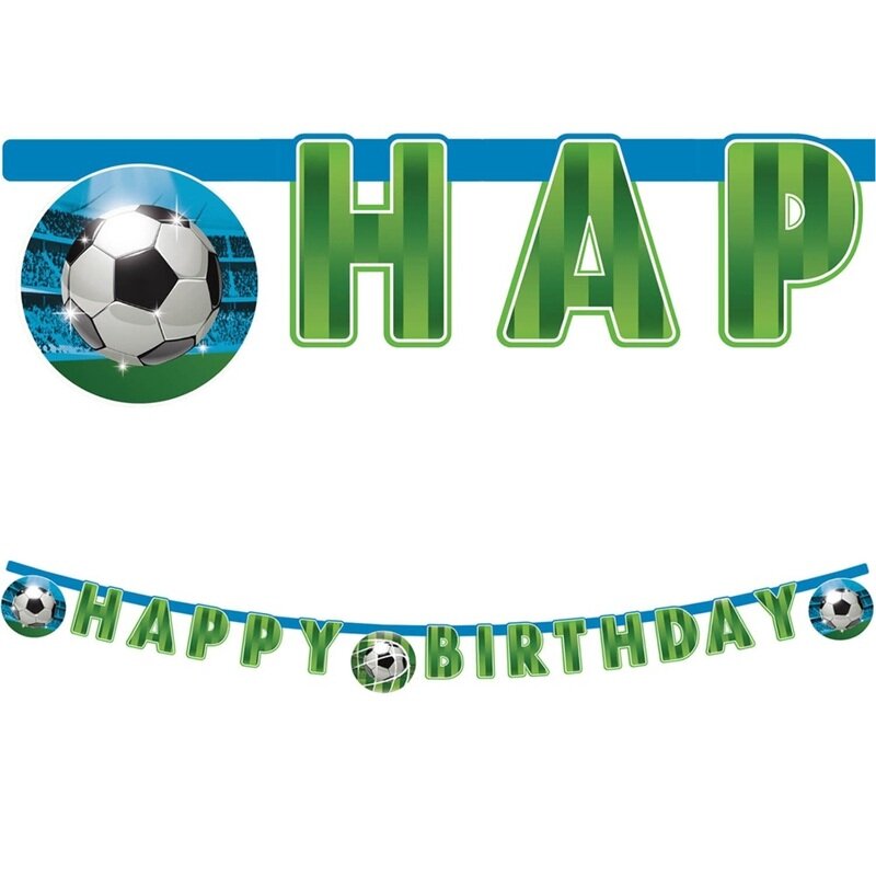 Voetbalfans Happy Birthday Slinger