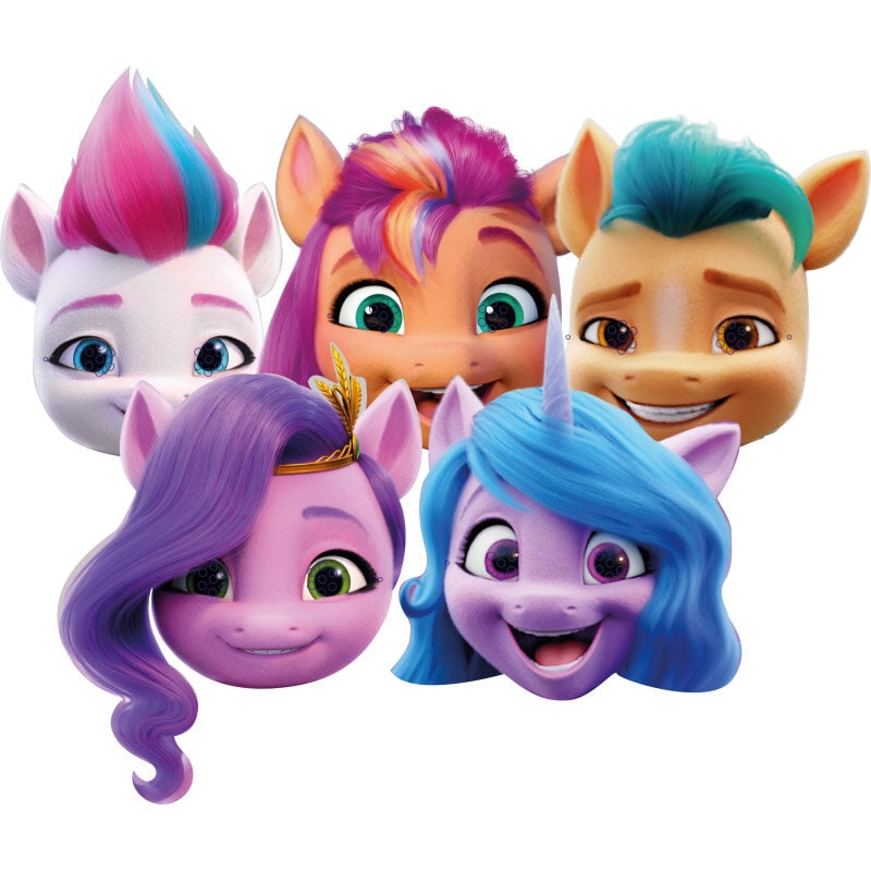 My Little Pony - Maskers 6 stuks