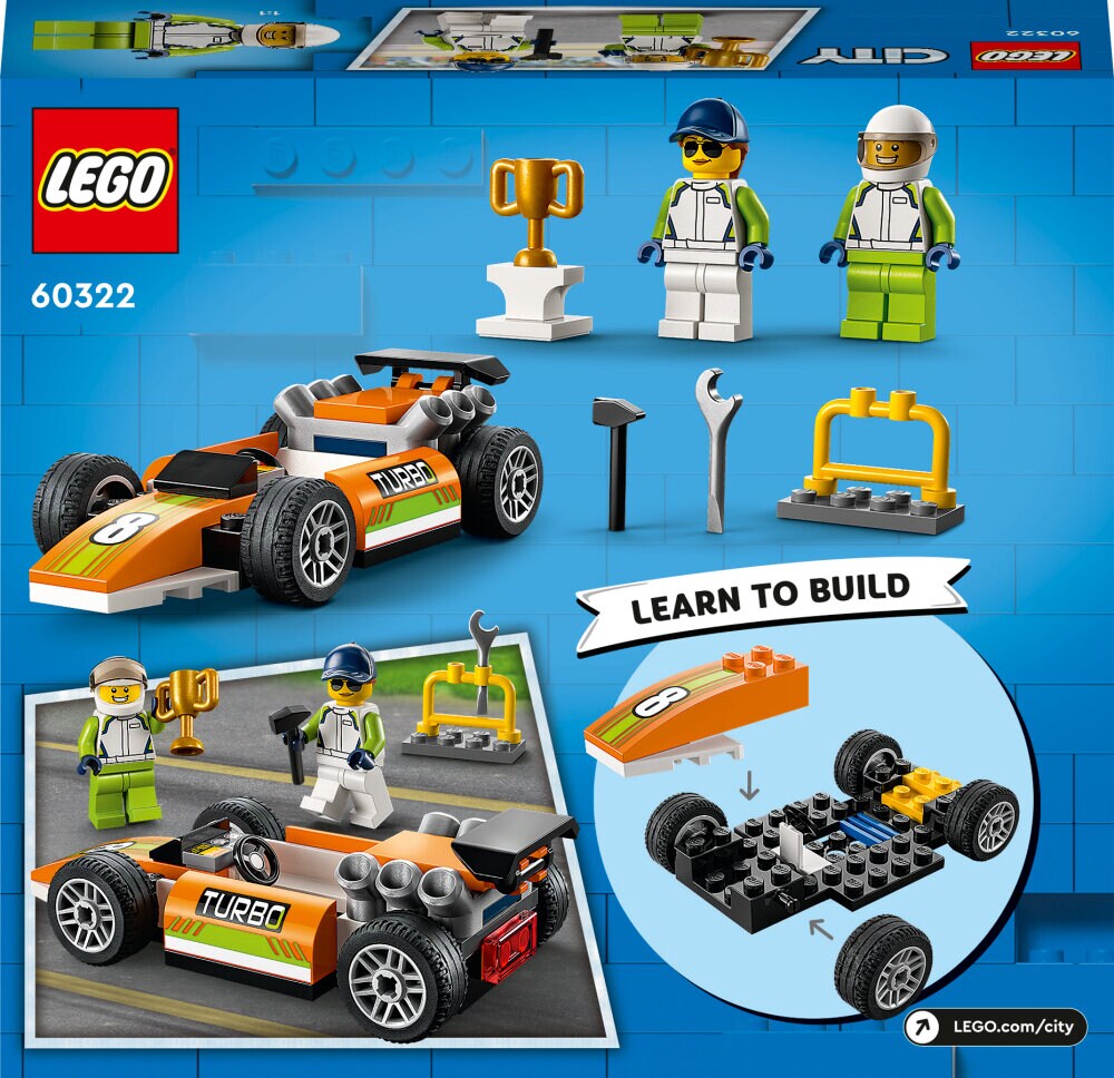 LEGO City - Racewagen 4+