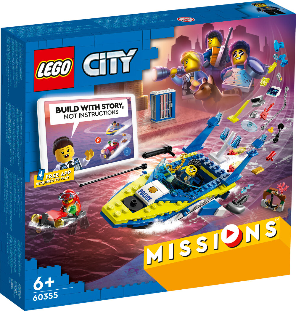 LEGO City - Waterpolitie recherchemissies 6+