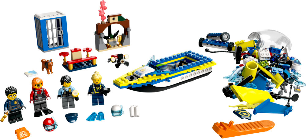 LEGO City - Waterpolitie recherchemissies 6+
