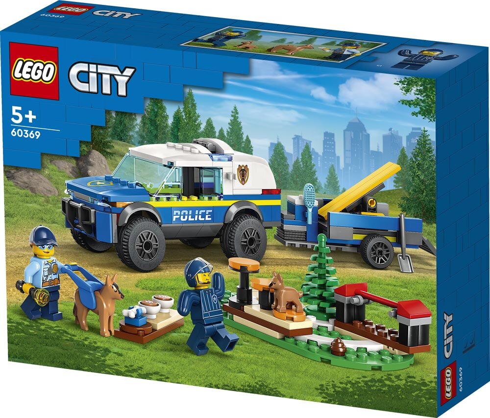 LEGO City - Mobiele training voor politiehonden 6+