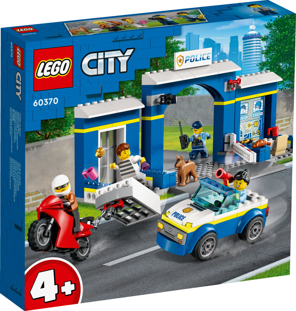 LEGO City - Achtervolging politiebureau 4+