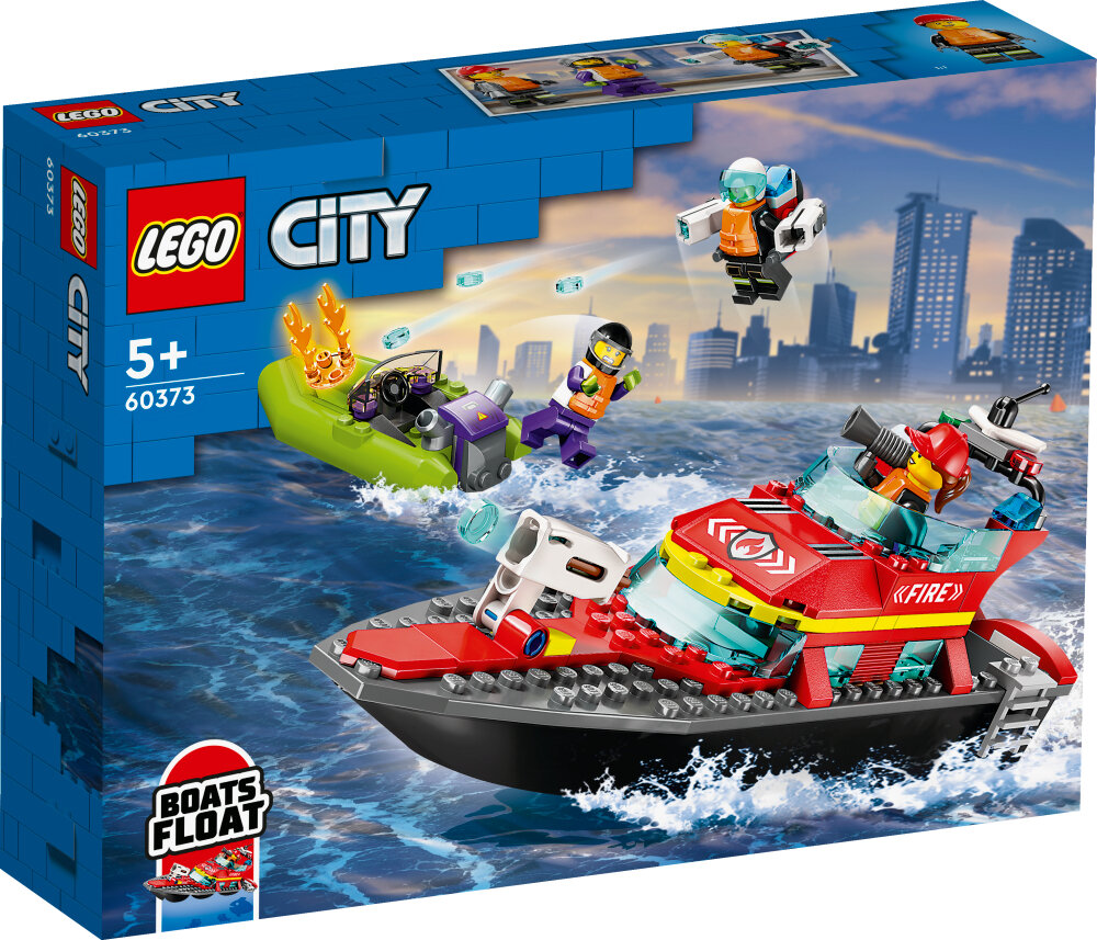 LEGO City - Reddingsboot Brand 5+