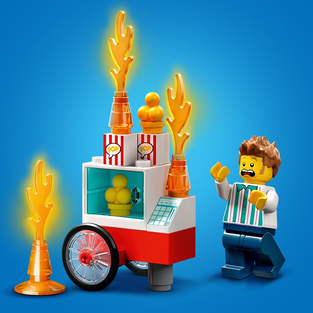 LEGO City - De Brandweerkazerne en de Brandweerwagen 4+