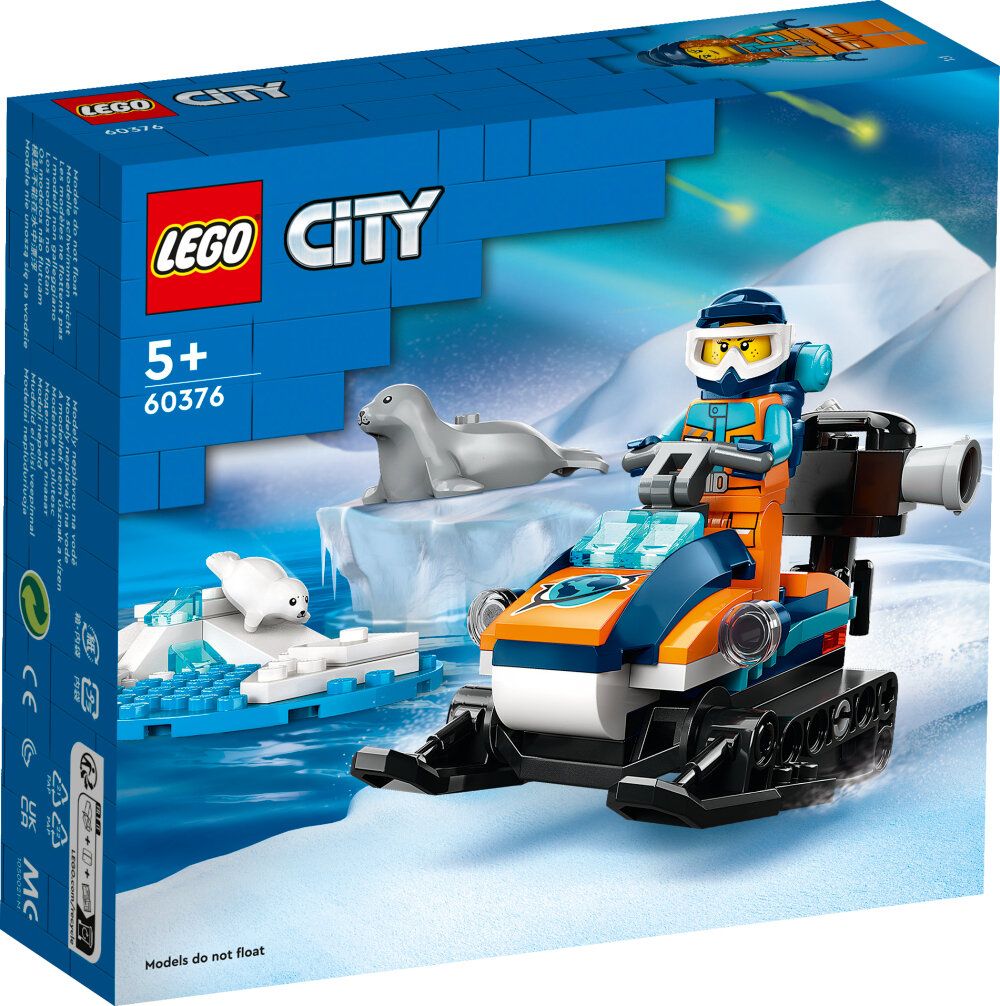 LEGO City - Sneeuwscooter voor poolonderzoek 5+