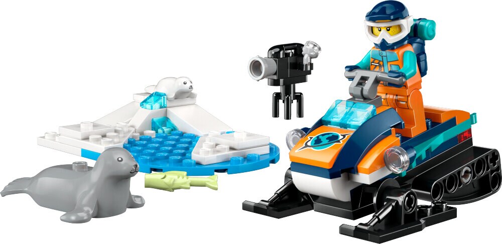 LEGO City - Sneeuwscooter voor poolonderzoek 5+