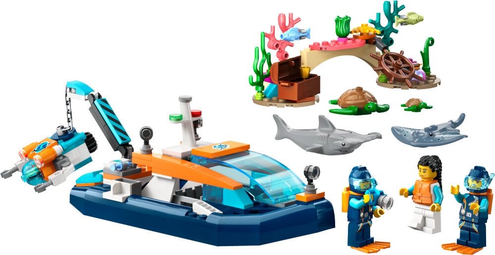 LEGO City - Verkenningsduikboot 5+