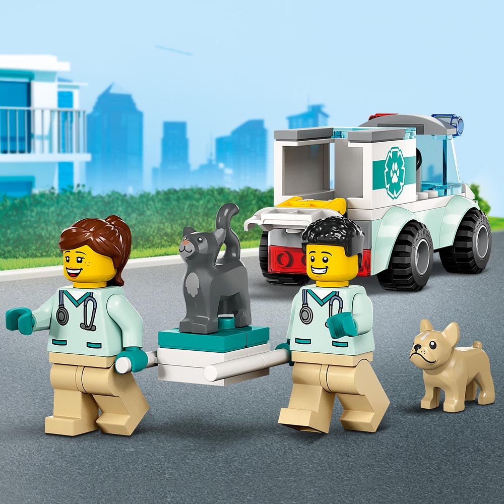 LEGO City - Dierenarts reddingswagen 4+