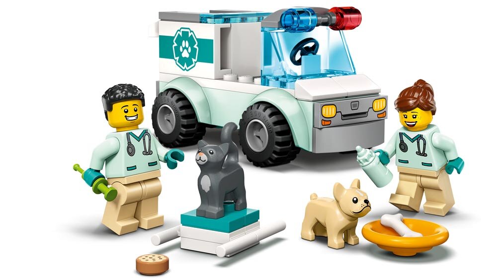 LEGO City - Dierenarts reddingswagen 4+