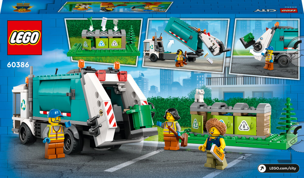 LEGO City - Recycle vrachtwagen 5+