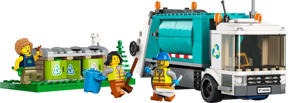 LEGO City - Recycle vrachtwagen 5+