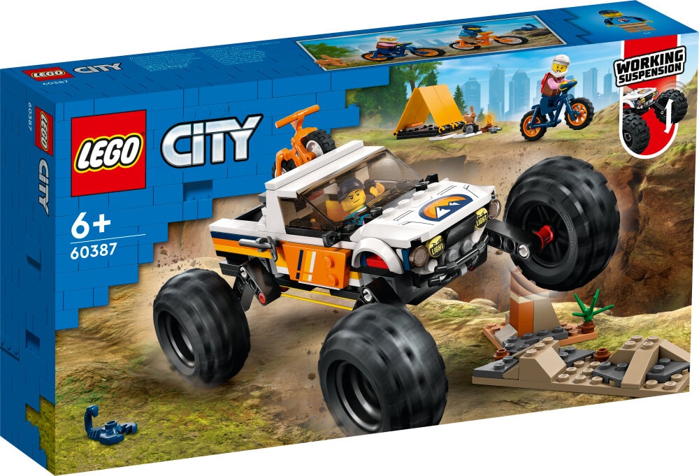 LEGO City - 4x4 Terreinwagen avonturen 6+
