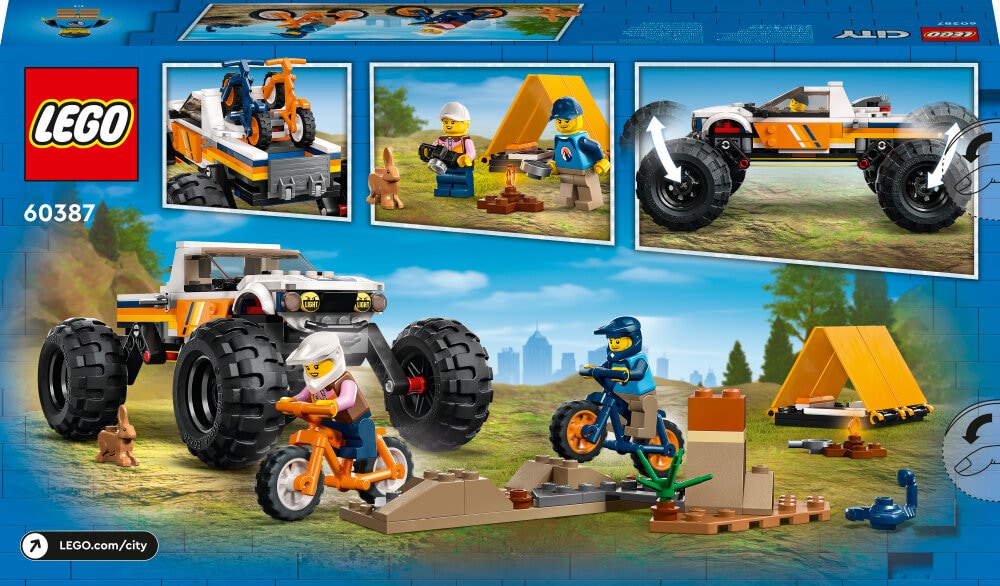 LEGO City - 4x4 Terreinwagen avonturen 6+