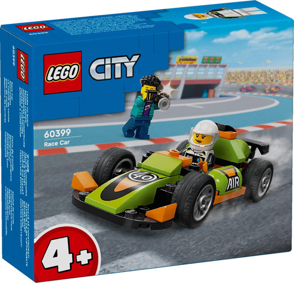 LEGO City - Groene racewagen 4+