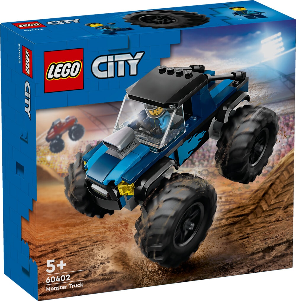 LEGO City - Blauwe monstertruck 5+