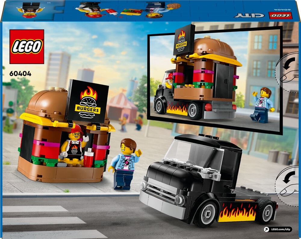 LEGO City - Hamburgertruck 5+