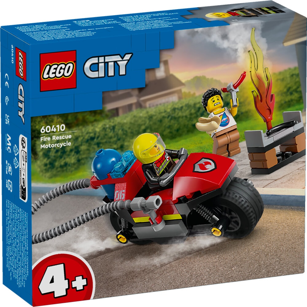 LEGO City - Brandweermotor 4+