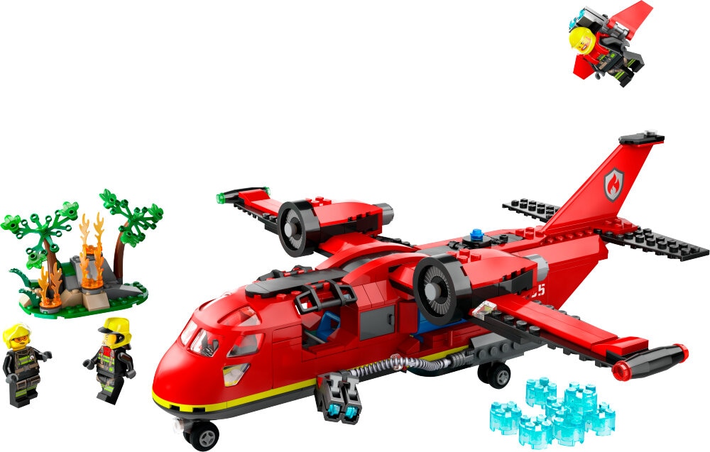 LEGO City - Brandweervliegtuig 6+