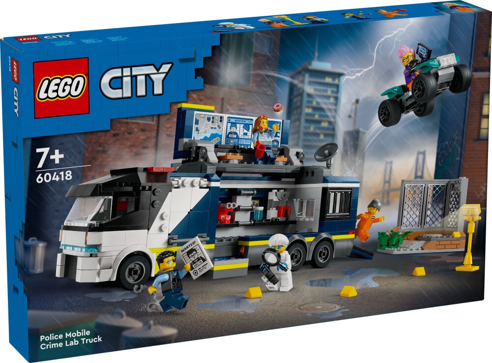 LEGO City - Politielaboratorium in truck 7+