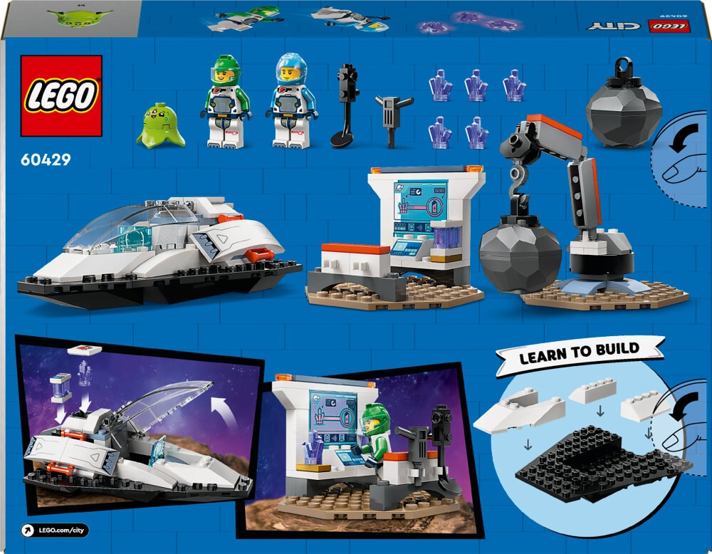 LEGO City - Ruimteschip en ontdekking van asteroïde 4+