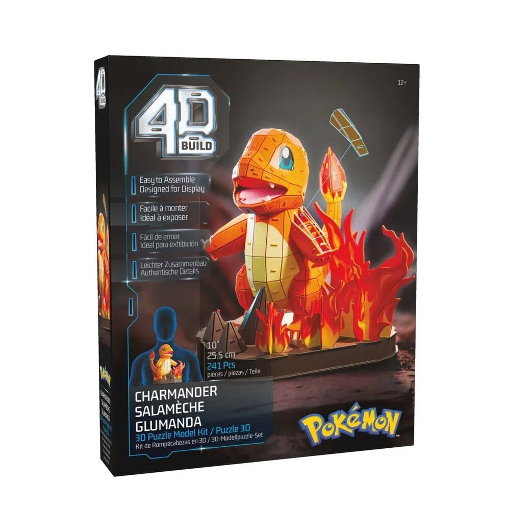 Pokémon 4D-puzzel Charmander