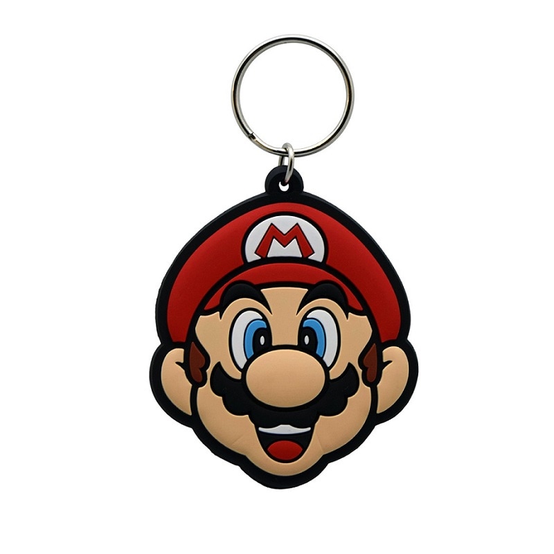 Super Mario - Sleutelhanger Mario hoofd