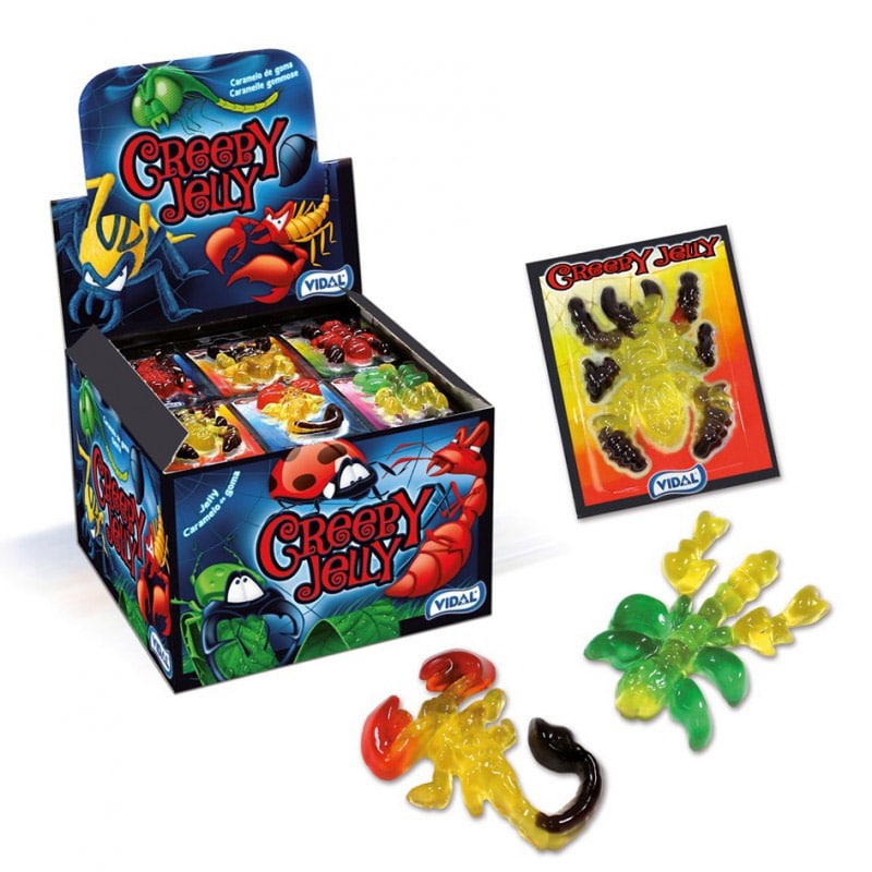 Gummy snoepjes - Griezelige insecten 6 stuks
