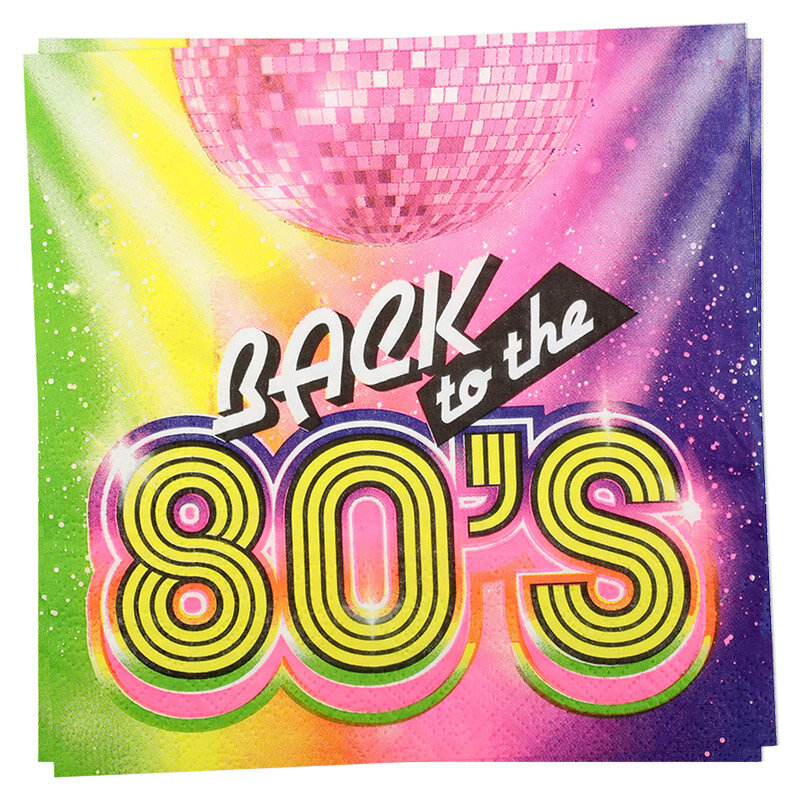 Back to the 80s - Servetten 20 stuks