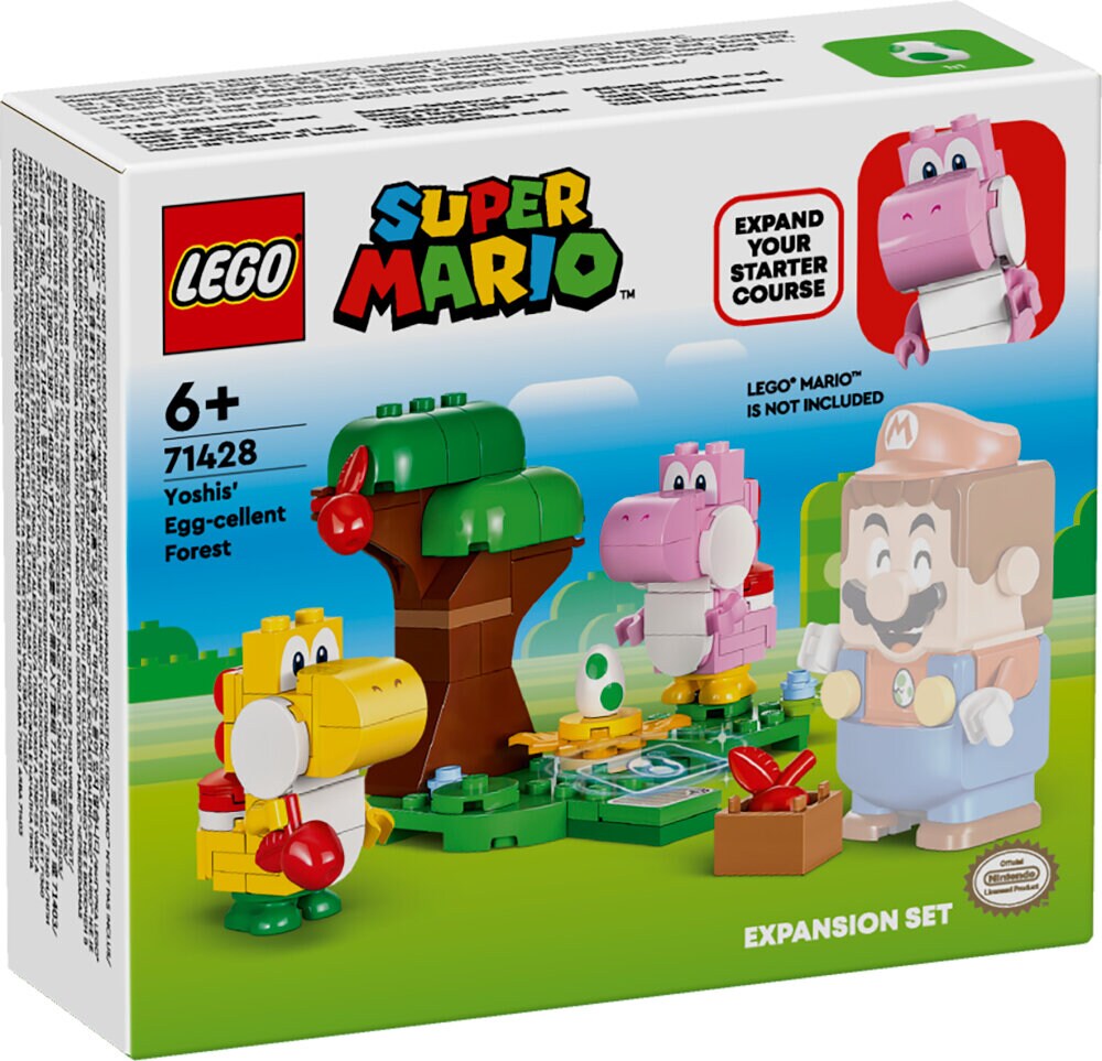 LEGO Super Mario - Uitbreidingsset: Yoshi's eigenaardige woud 6+