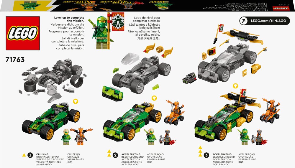 LEGO Ninjago - Lloyd's racewagen EVO 6+