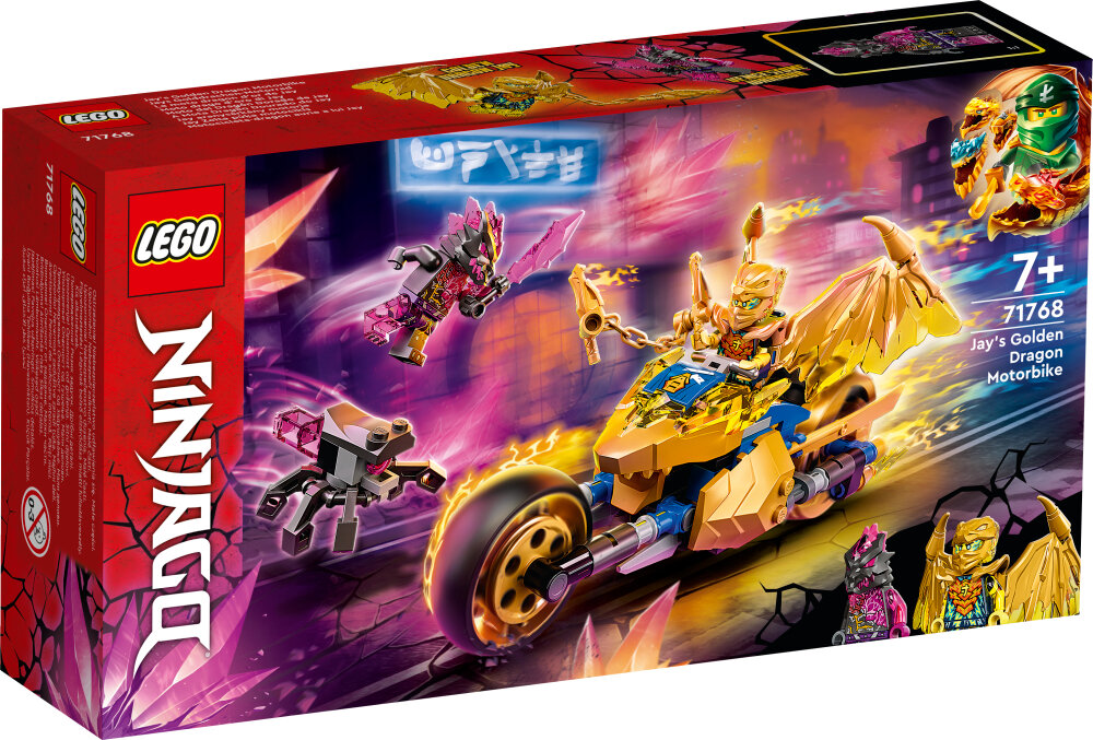 LEGO Ninjago - Jay's gouden drakenmotor  7+