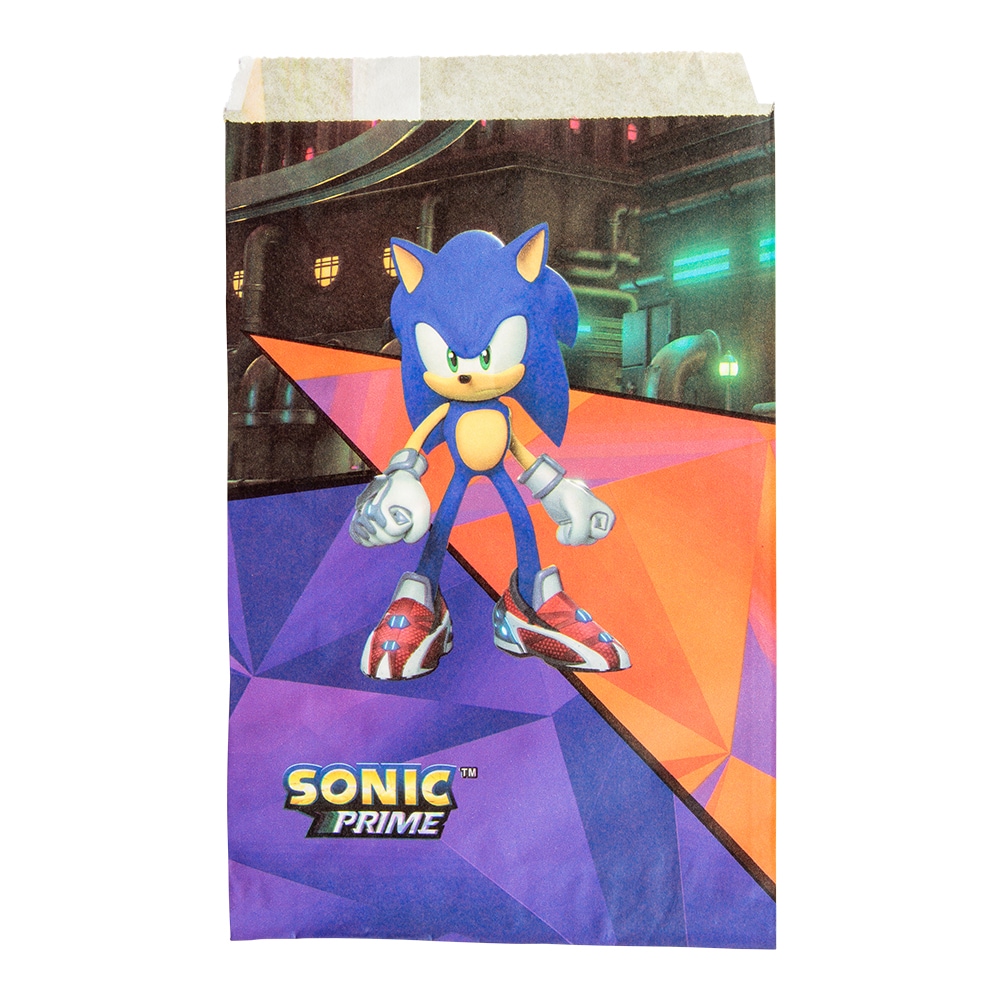Sonic Prime - Snoepzakjes van papier 8 stuks